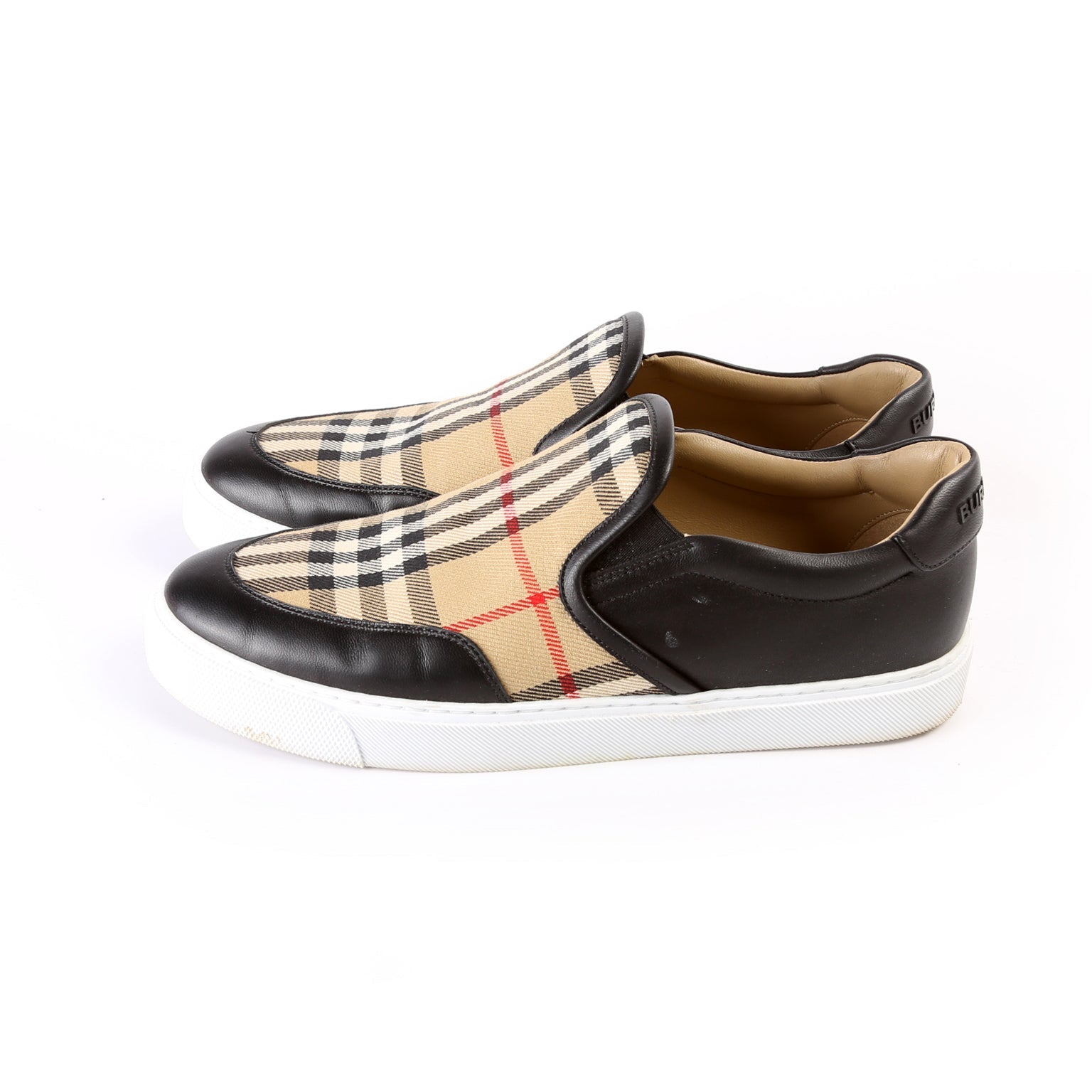 Check Slip On Sneakers Size 39