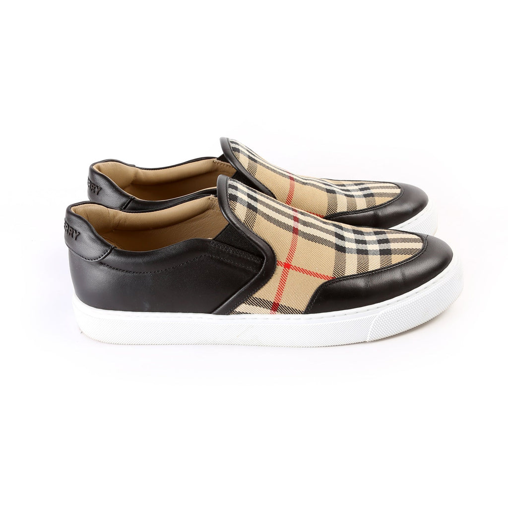 Check Slip On Sneakers Size 39