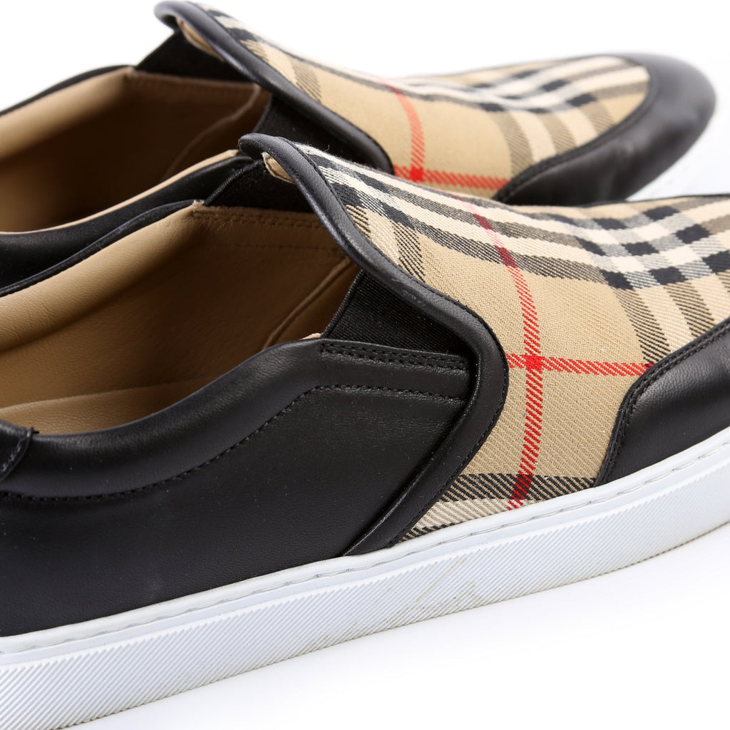 Check Slip On Sneakers Size 39