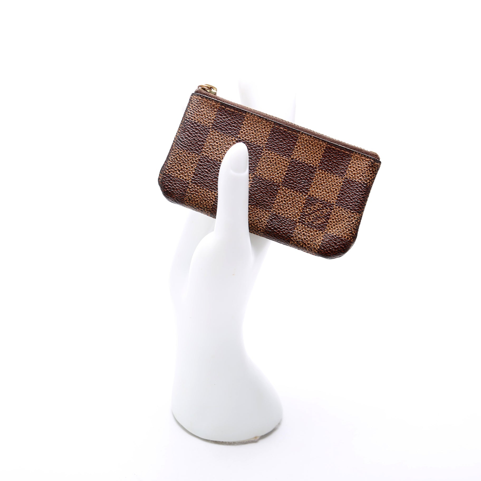 Pochette Cles Damier Ebene