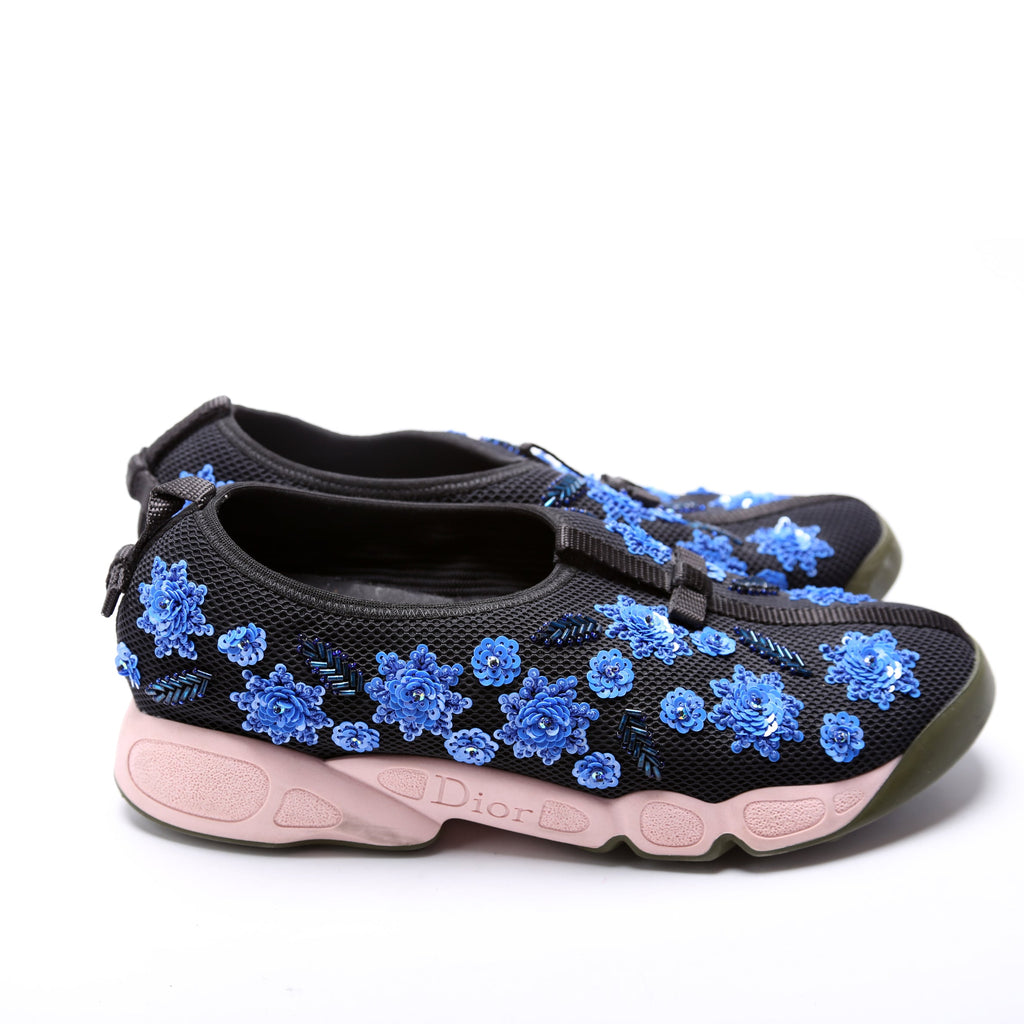 Dior Slip On Embellished Sneakers Size 39.5
