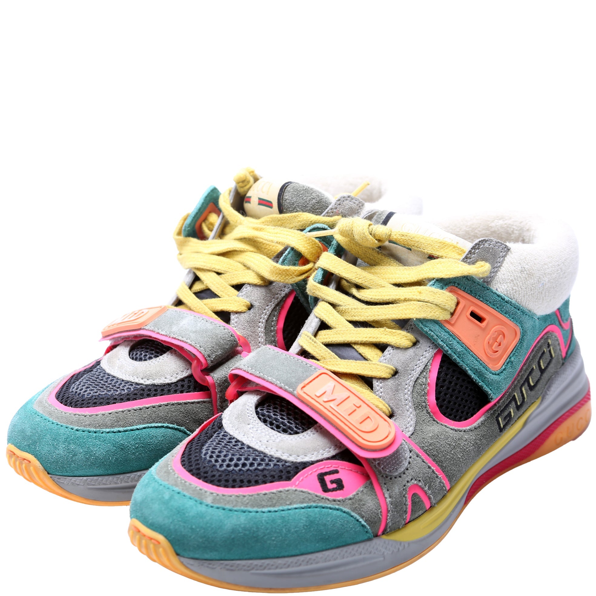 Gucci Ultrapace Mid Sneakers Size 38.5