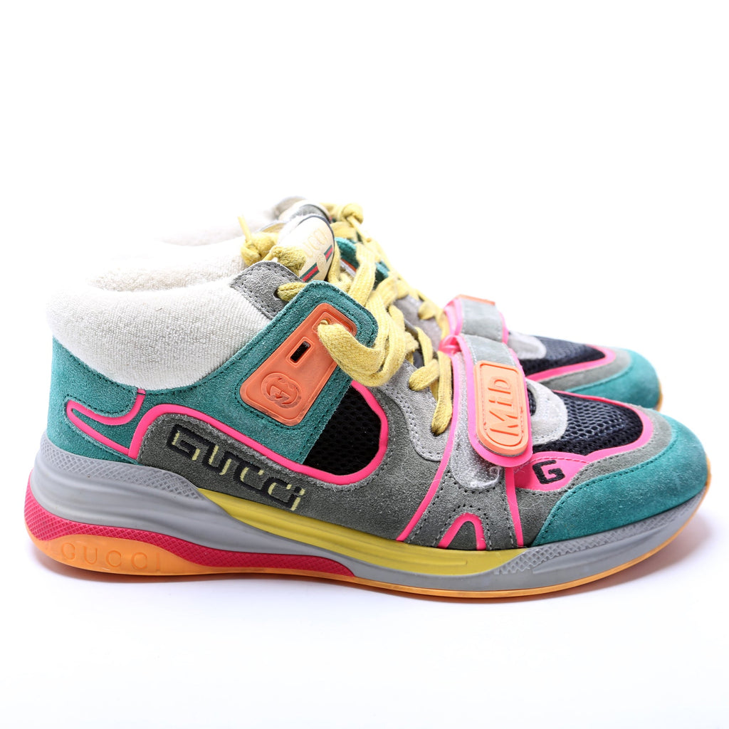 Gucci Ultrapace Mid Sneakers Size 38.5