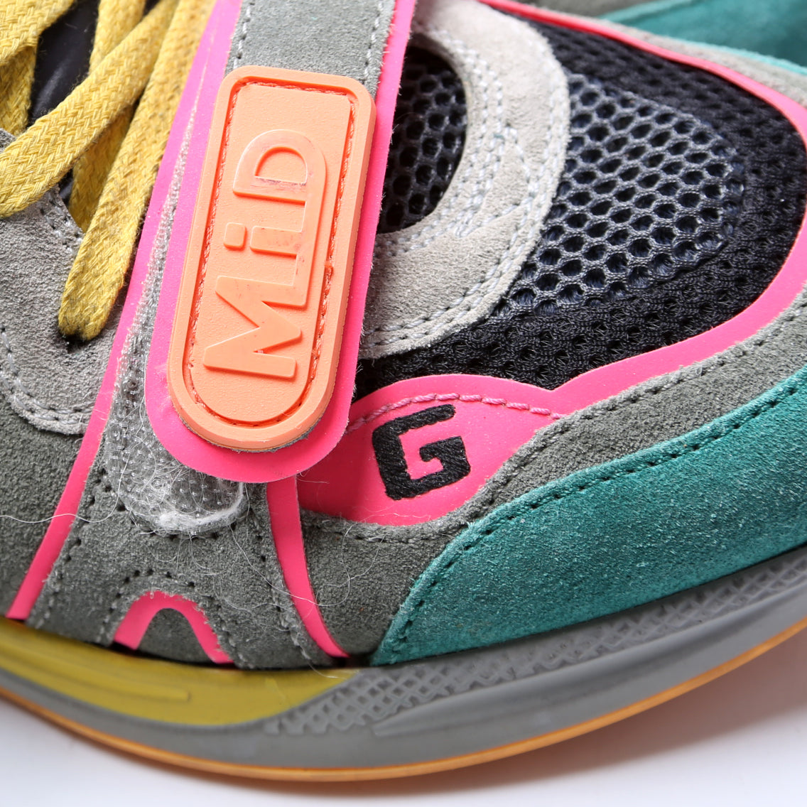Gucci Ultrapace Mid Sneakers Size 38.5
