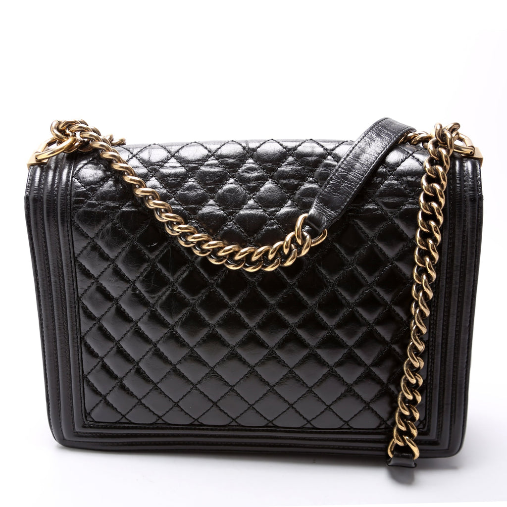 Boy Flap Large Lambskin 18M