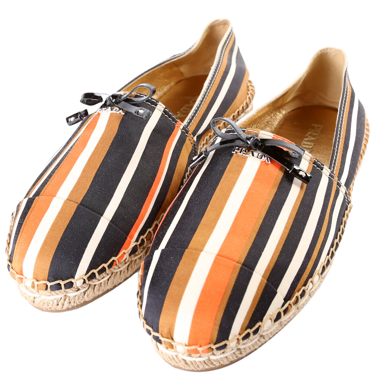 Prada Espadrille Flats Size 38.5