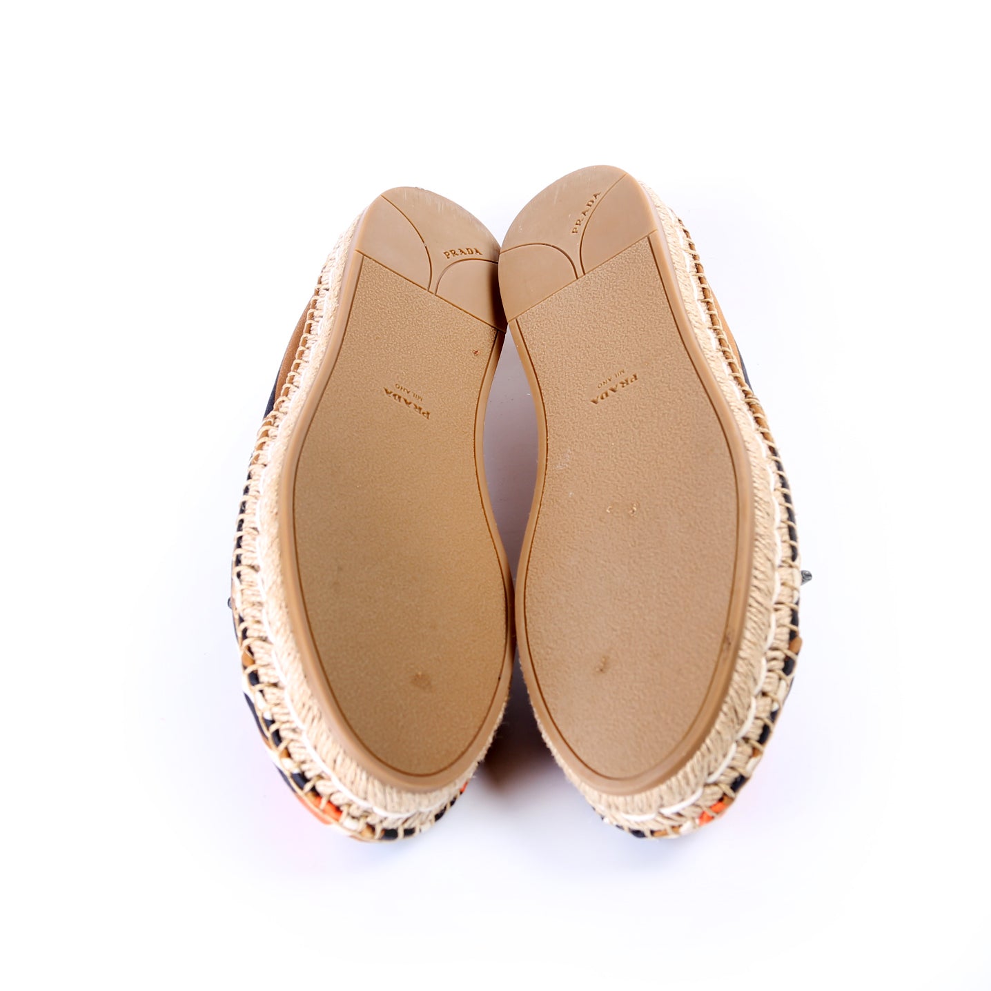 Prada Espadrille Flats Size 38.5
