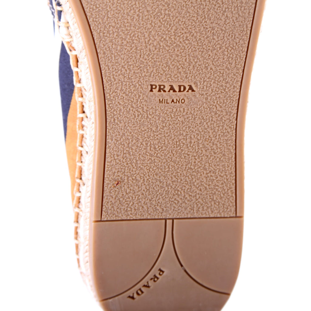 Prada Espadrille Flats Size 38.5