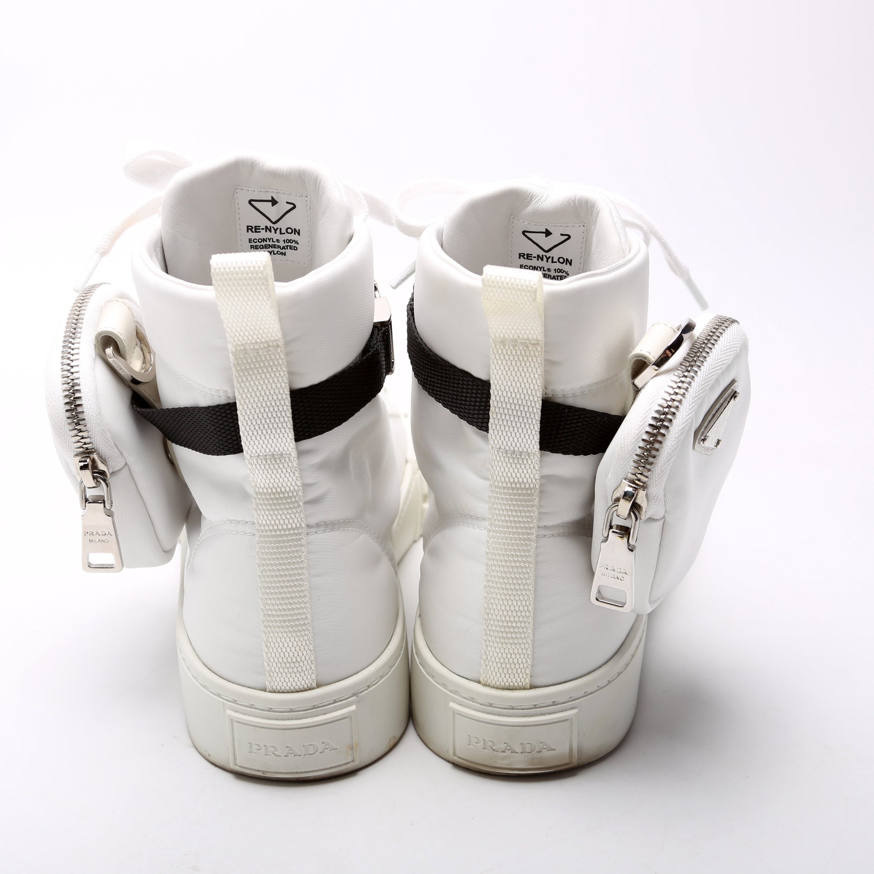 Double Wheel High Top Sneakers Size 38