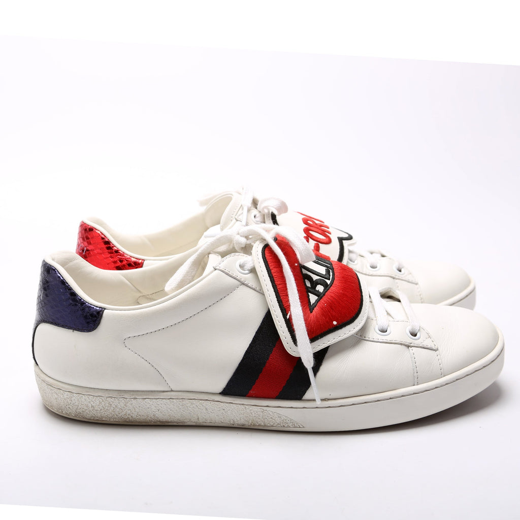 Gucci Ace Web Loved Sneakers Size 40