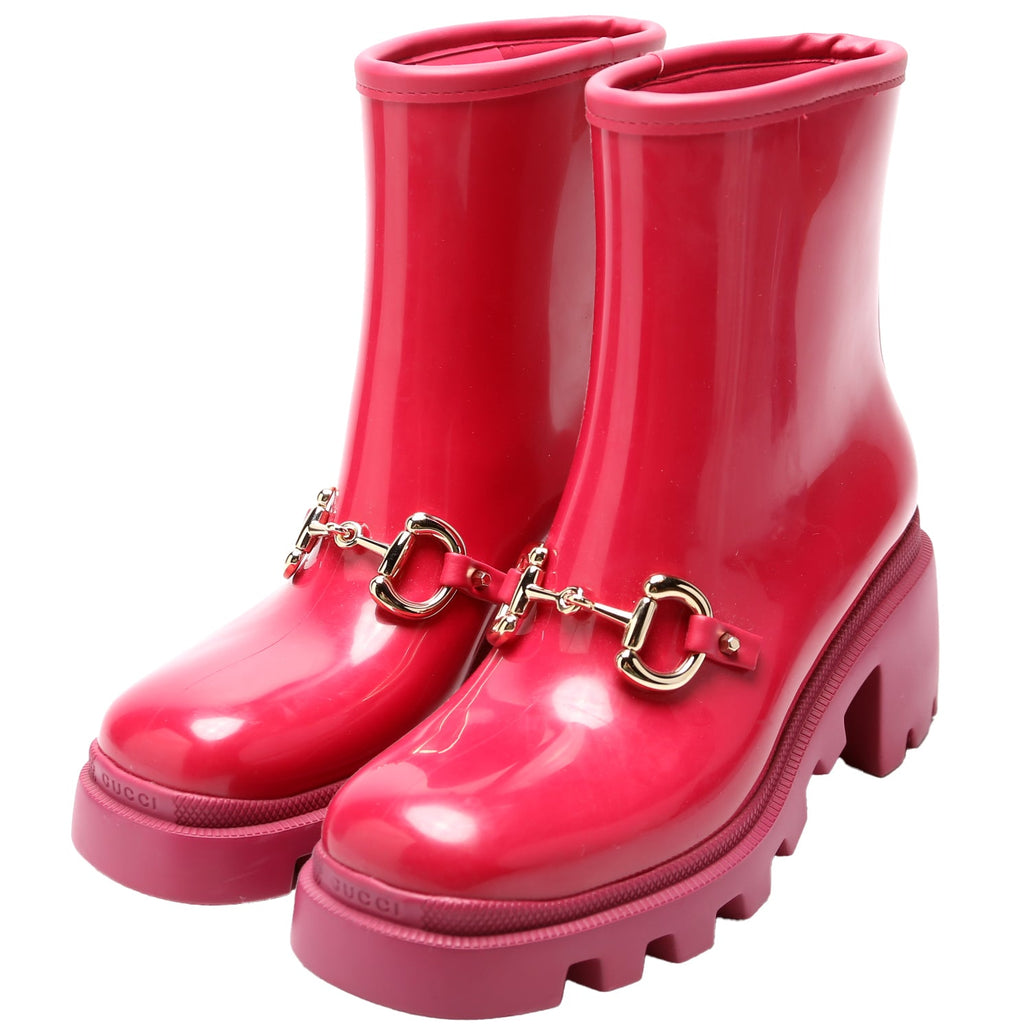 Gucci Horsebit Rainboots Size 38