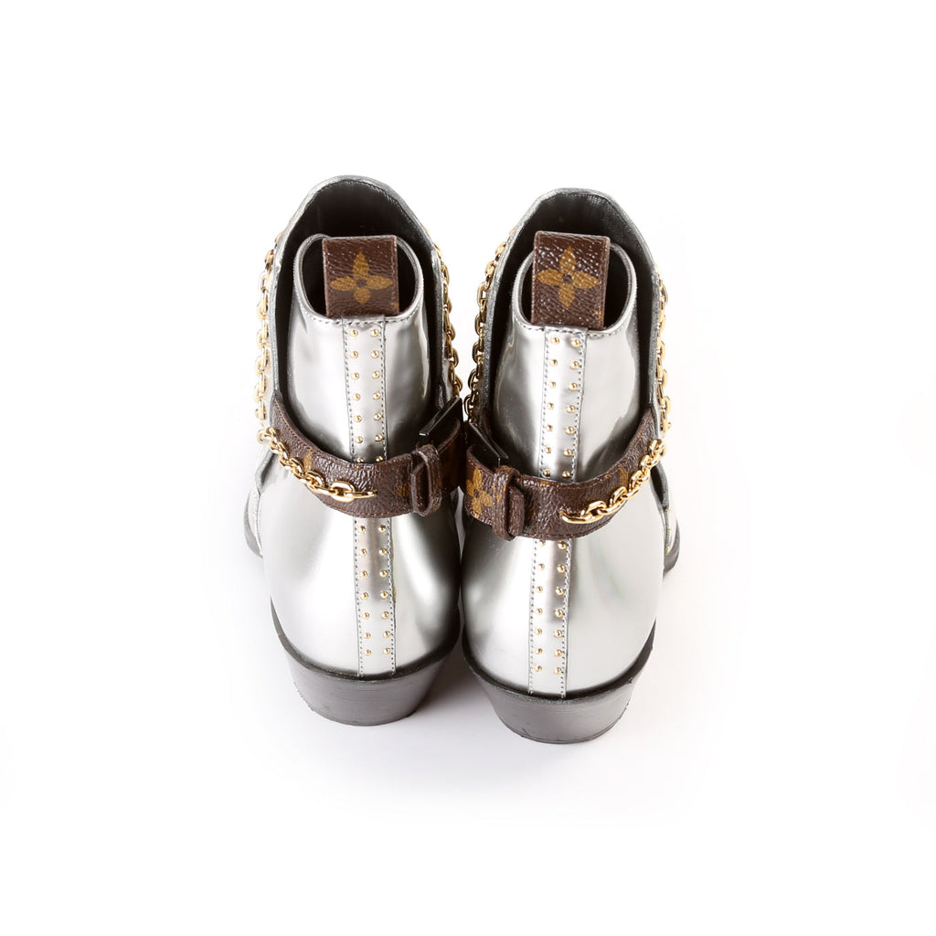 Leather Ankle Boots Size 37.5