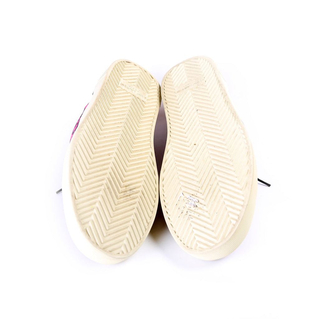 SAINT LAURENT Canvas Low Top Sneakers Size 37