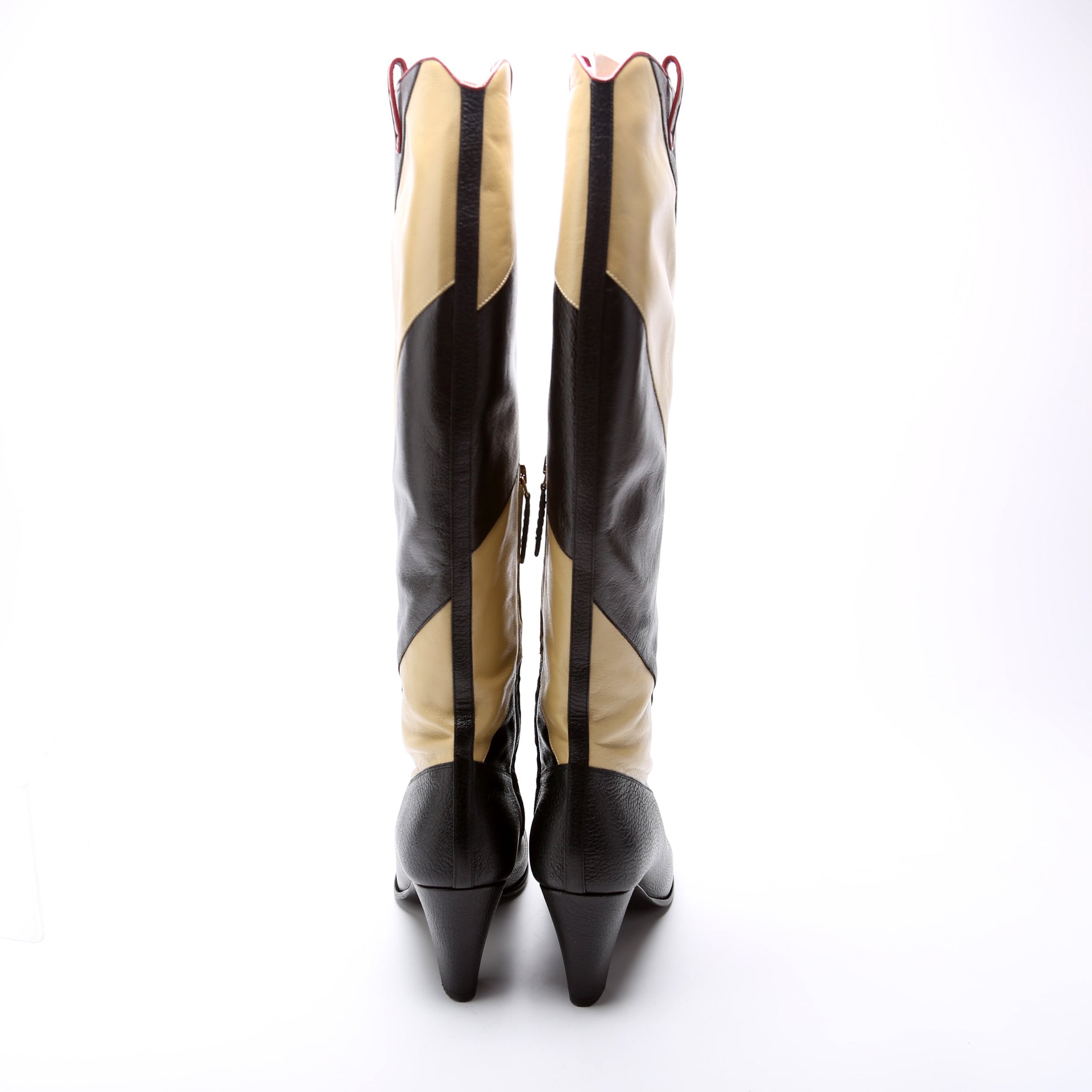 Gucci GG Knee High Boots Size 39.5