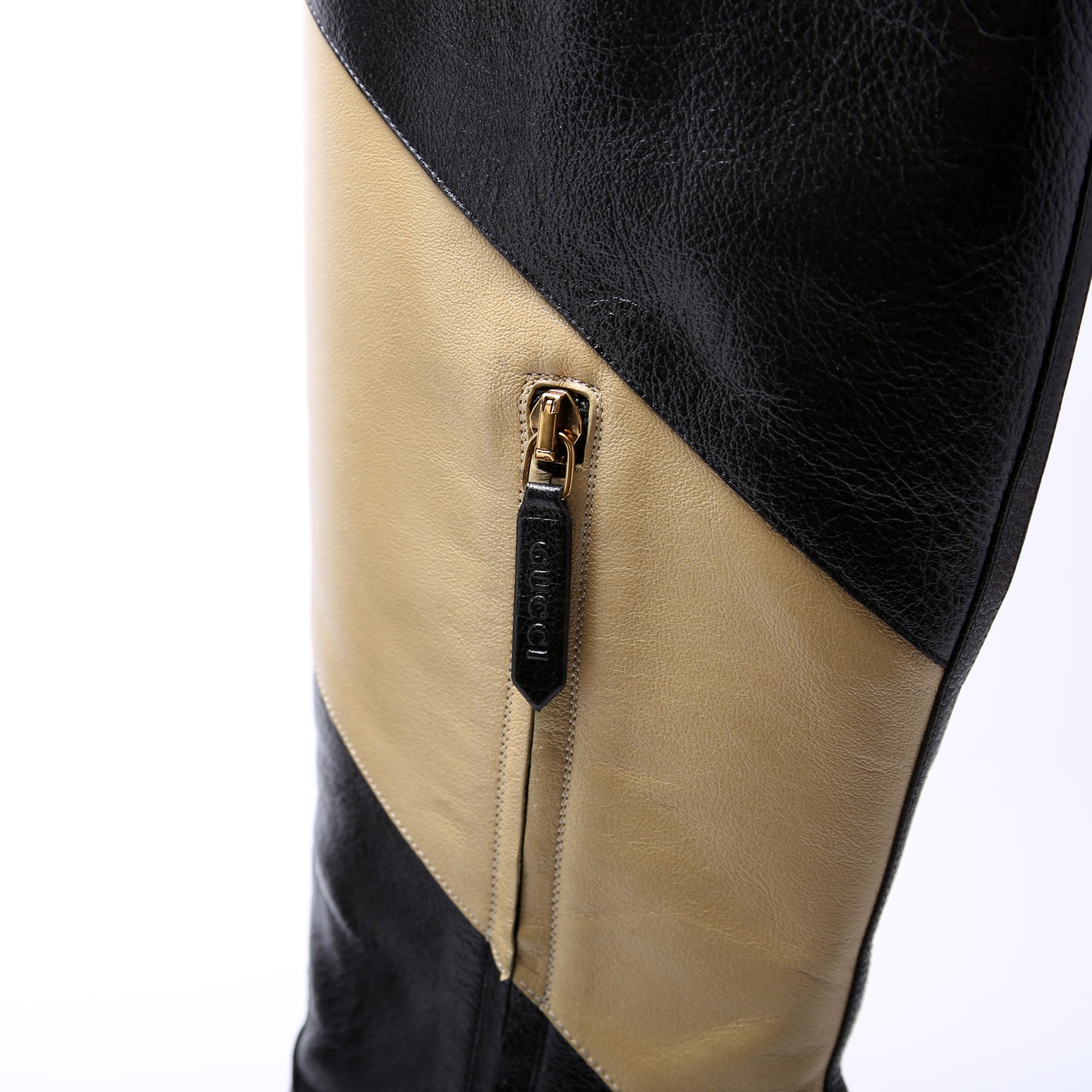 Gucci GG Knee High Boots Size 39.5