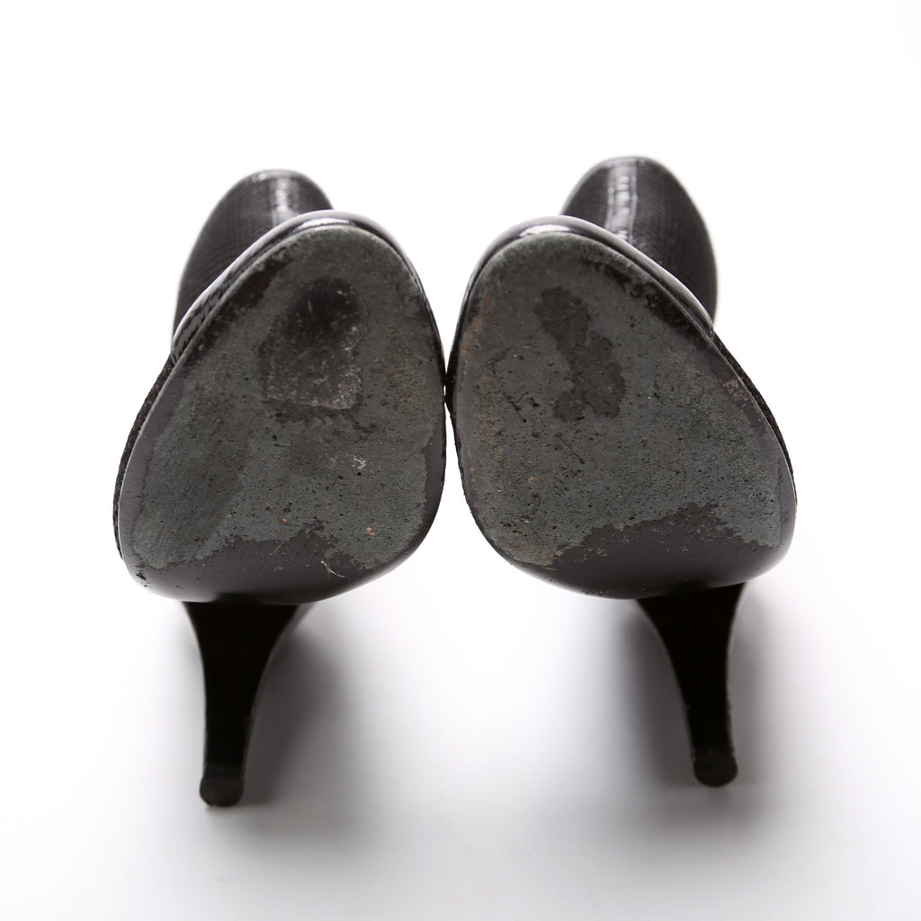 Mesh/Leather Booties Size 37