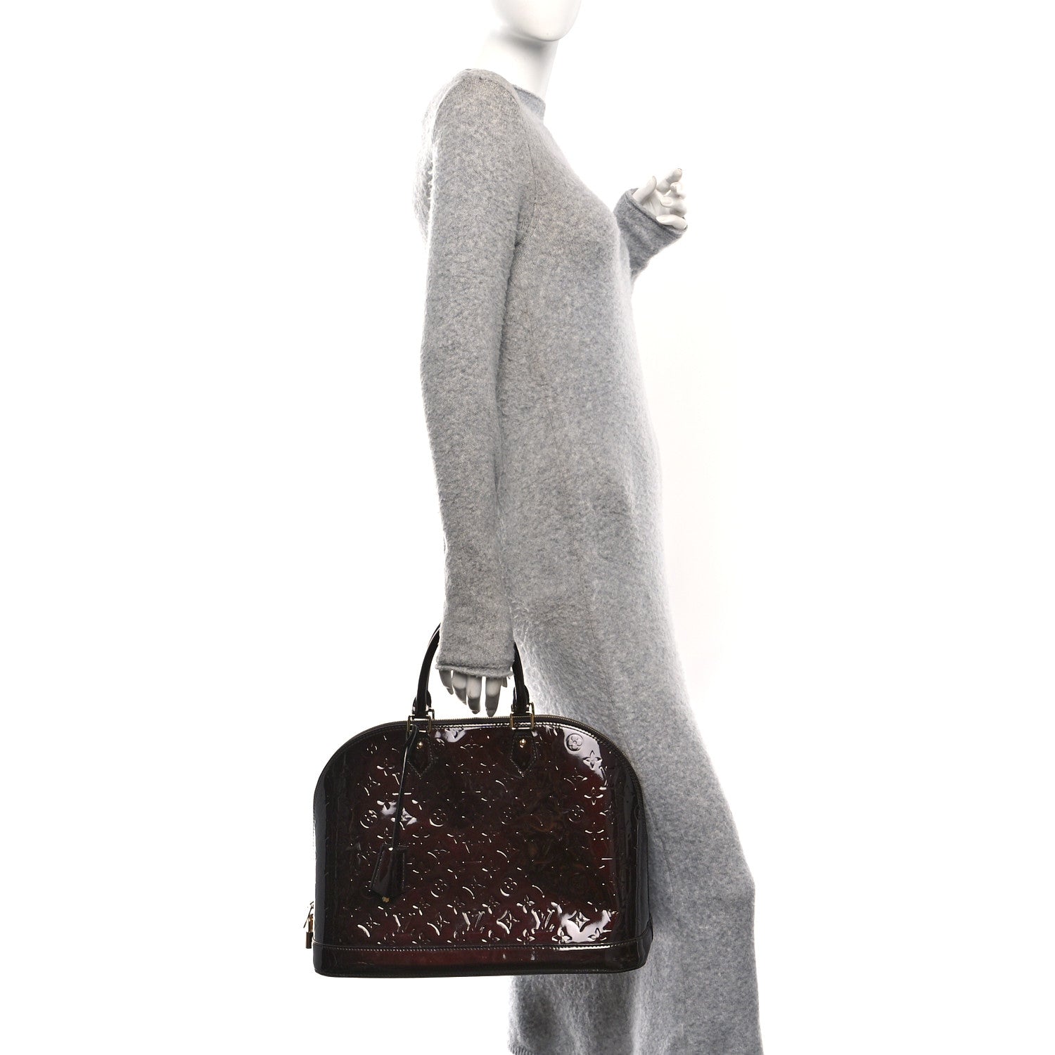 Louis Vuitton Vernis Alma GM Amarante