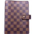 Agenda Medium Ring Damier Ebene