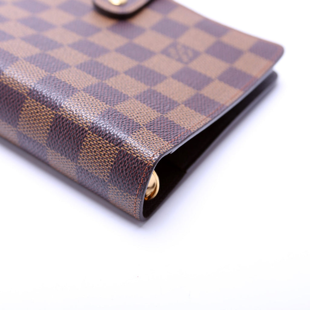 Agenda Medium Ring Damier Ebene