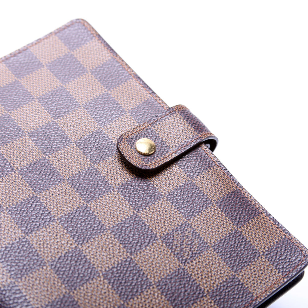 Agenda Medium Ring Damier Ebene