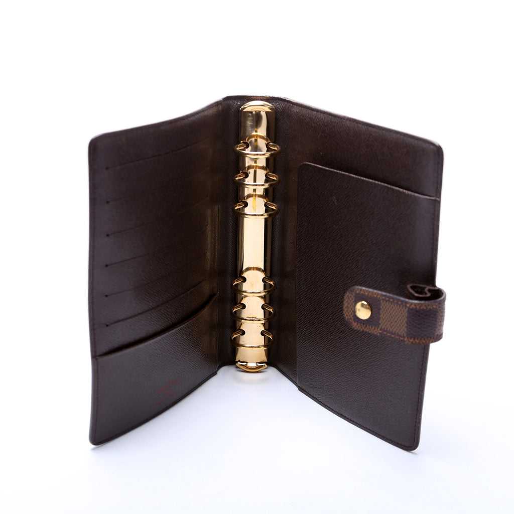 Agenda Medium Ring Damier Ebene