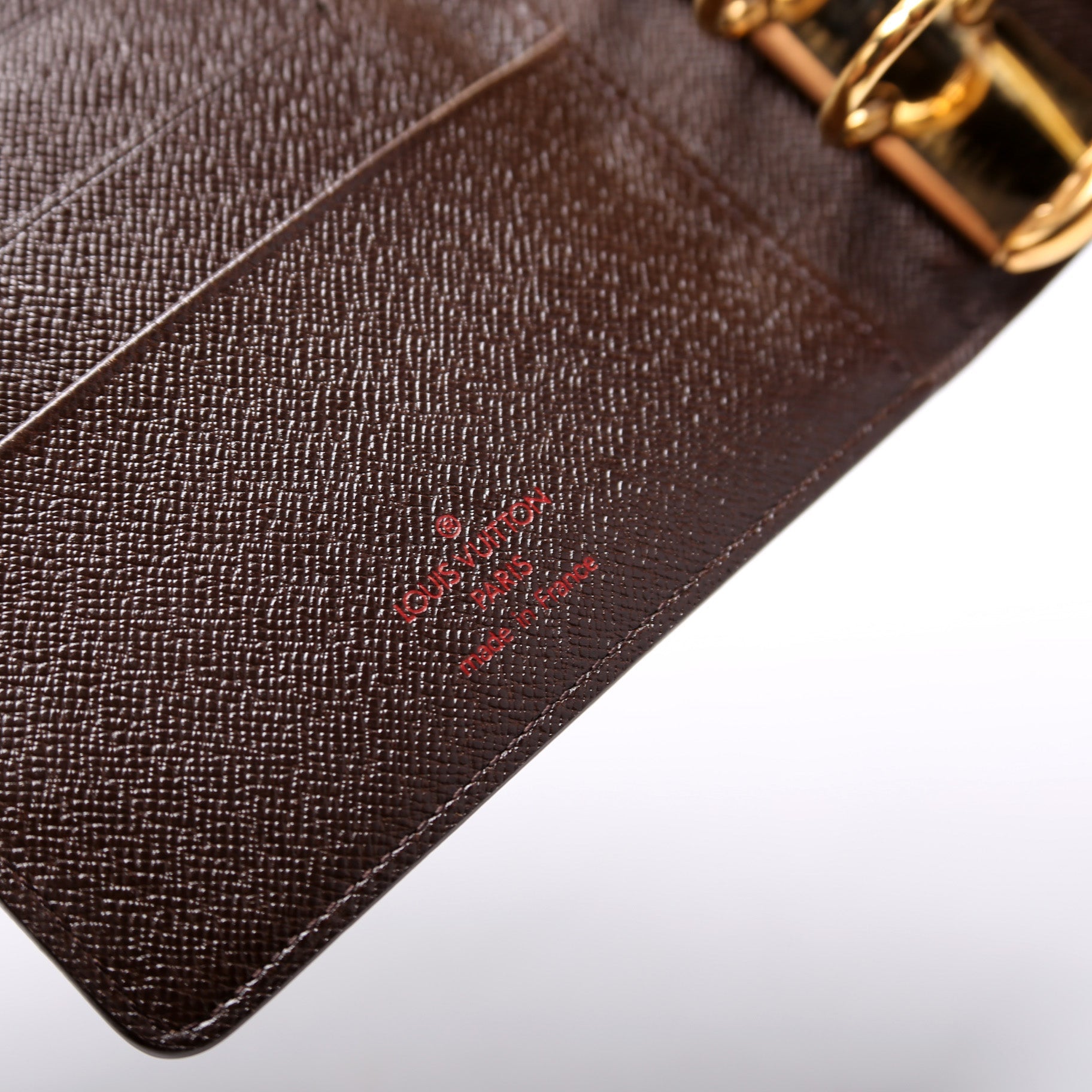Agenda Medium Ring Damier Ebene