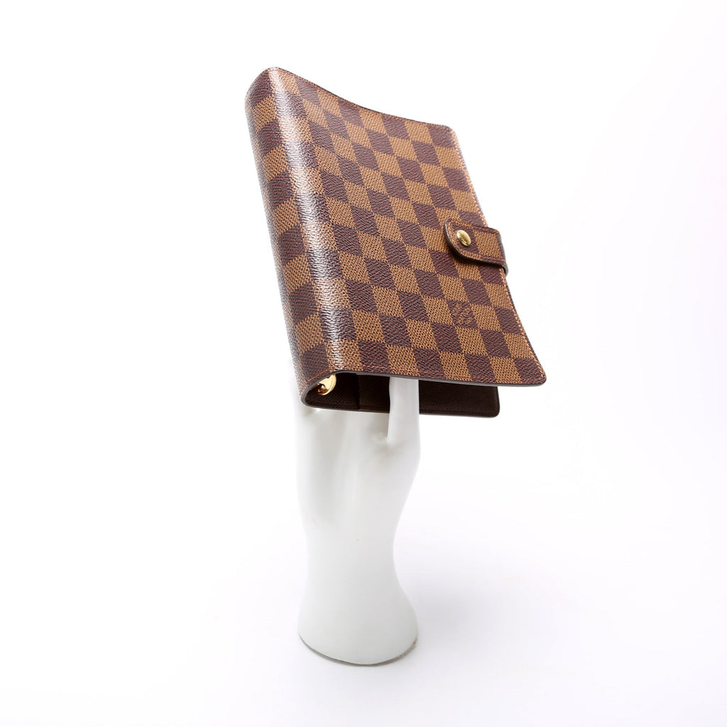 Agenda Medium Ring Damier Ebene