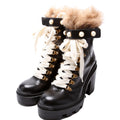 Gucci Trip Pearl Ankle Boots Size 38