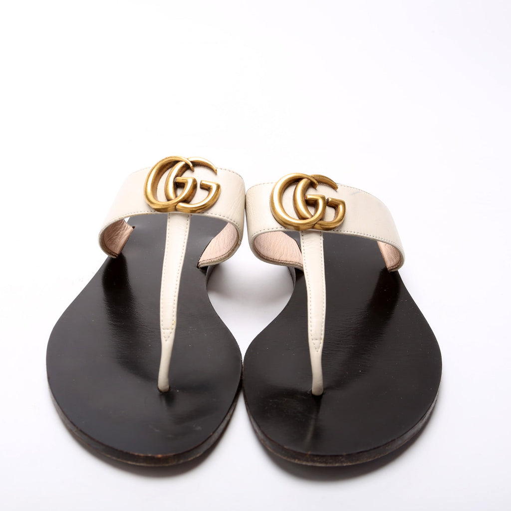 Gucci Marmont T Strap Sandals Size 37