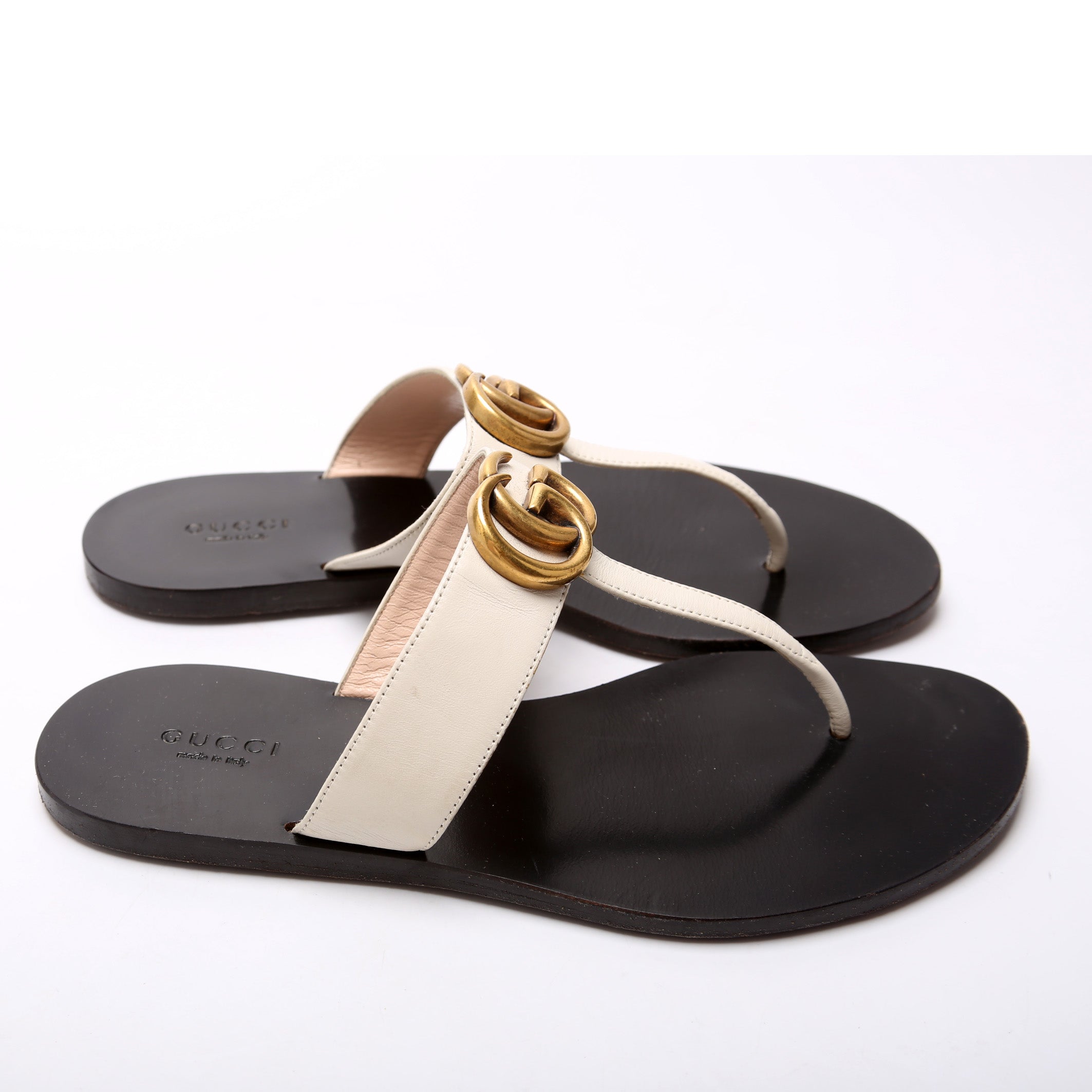 Gucci Marmont T Strap Sandals Size 37