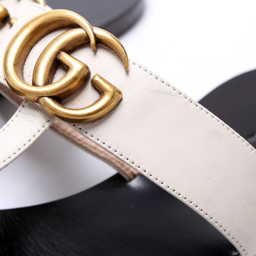 Gucci Marmont T Strap Sandals Size 37