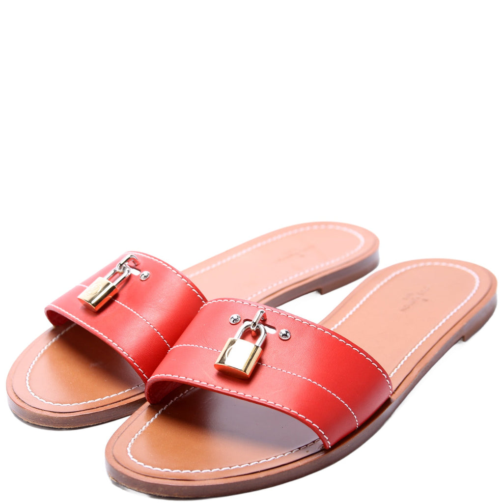 Lock It Flat Mules Size 39