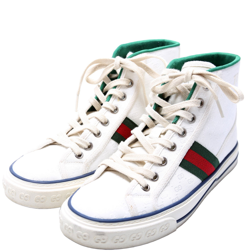 Gucci Tennis 1977 High Top Sneakers Size 37.5