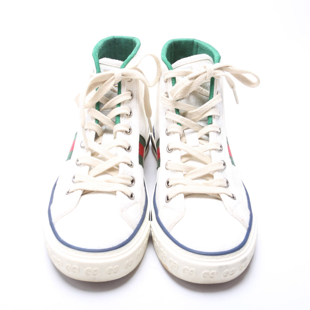 Gucci Tennis 1977 High Top Sneakers Size 37.5