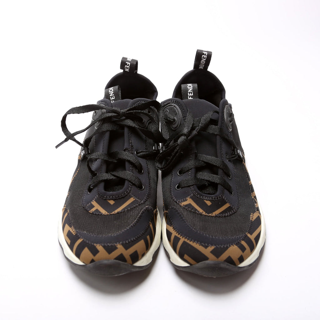 Fendi Zucca Neoprene Sneakers Size 37