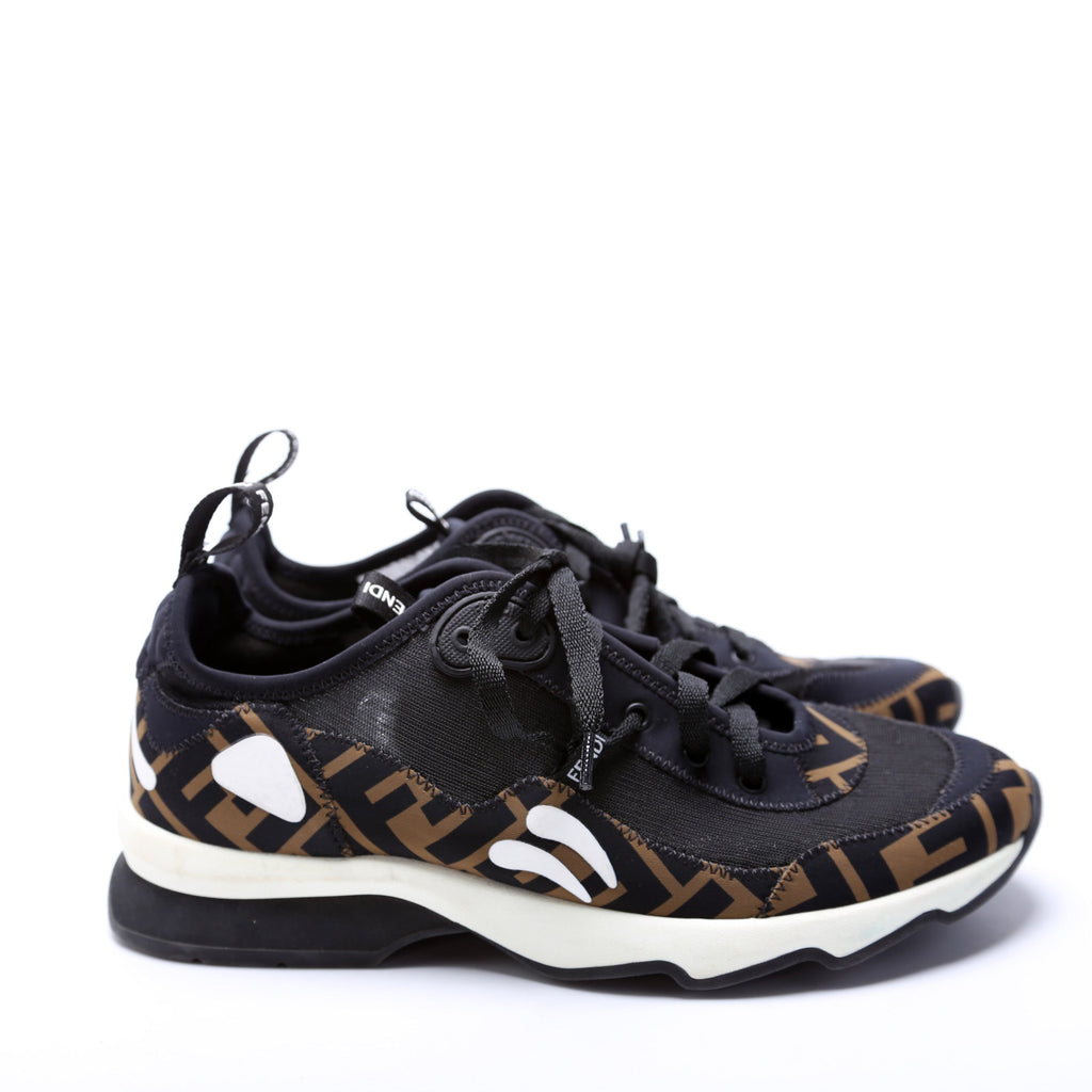 Fendi Zucca Neoprene Sneakers Size 37