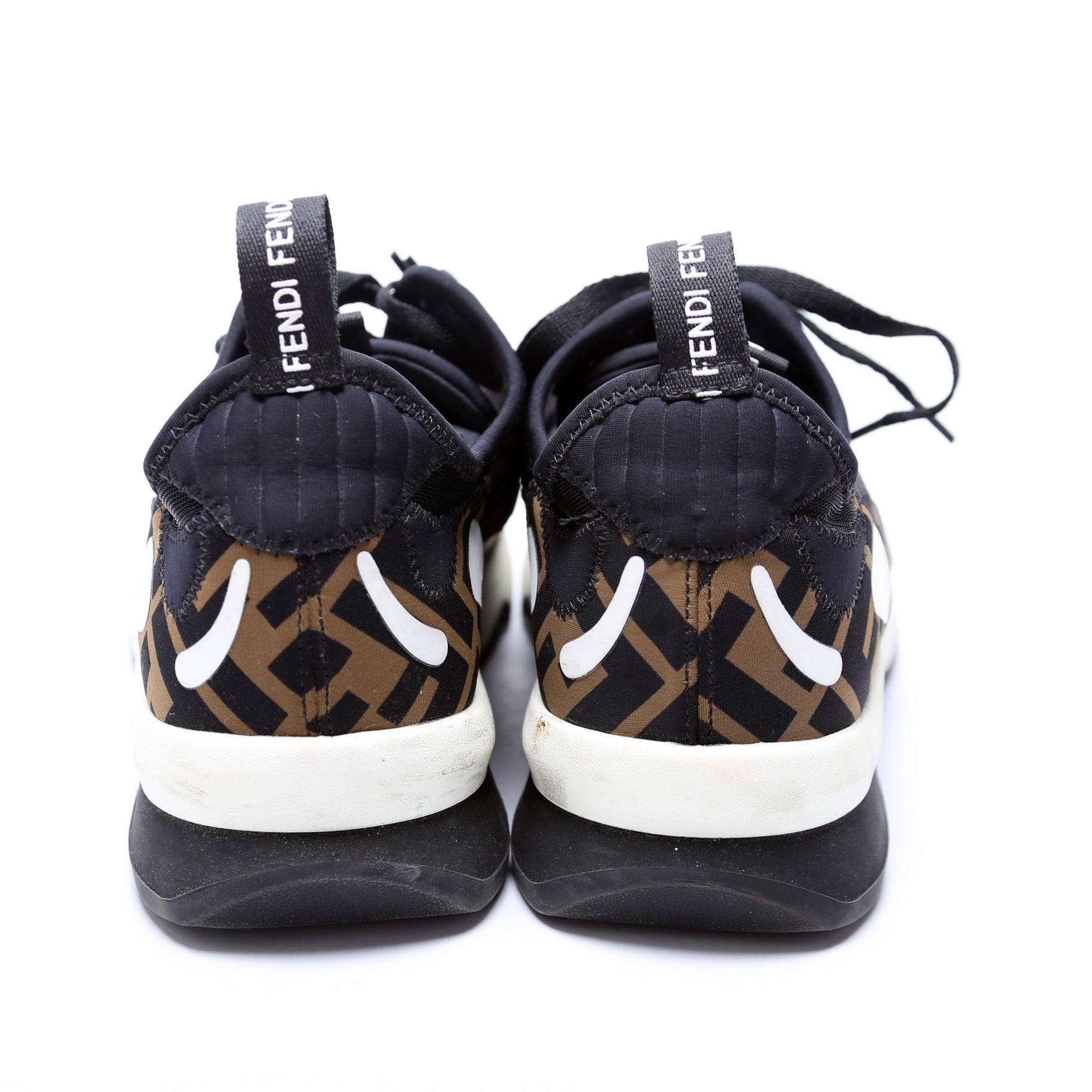 Fendi Zucca Neoprene Sneakers Size 37