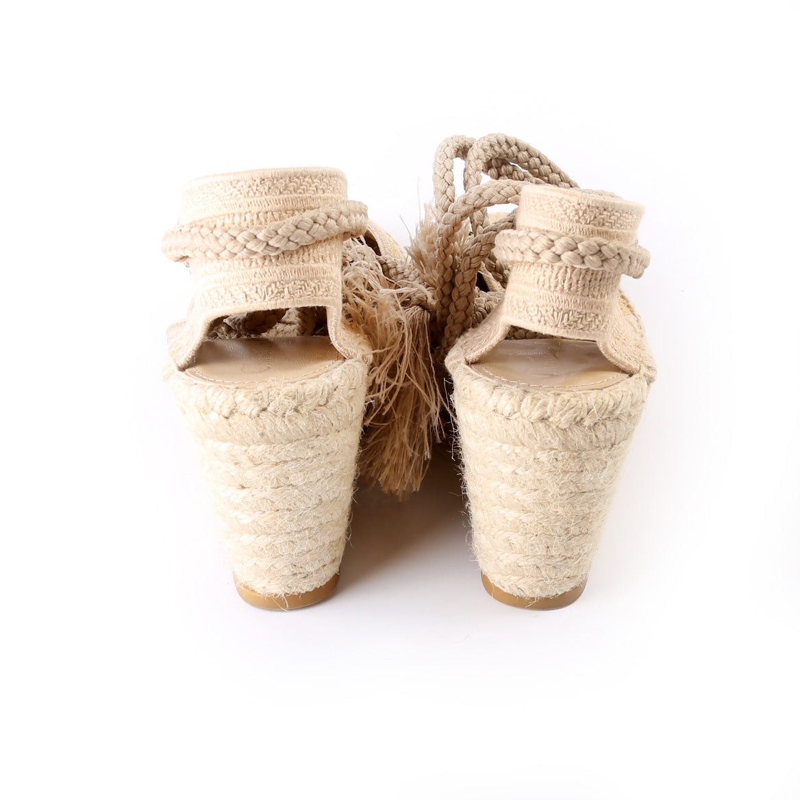 Dior Espadrille Wedges Size 37.5