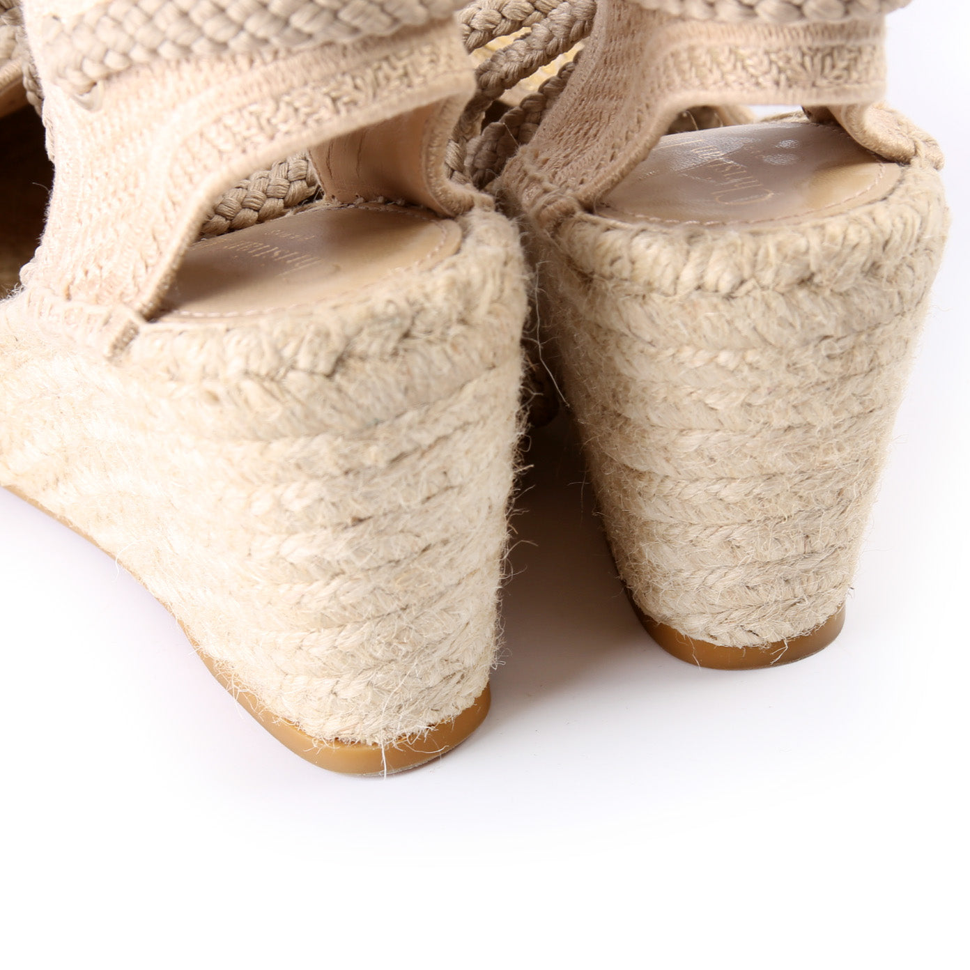 Dior Espadrille Wedges Size 37.5