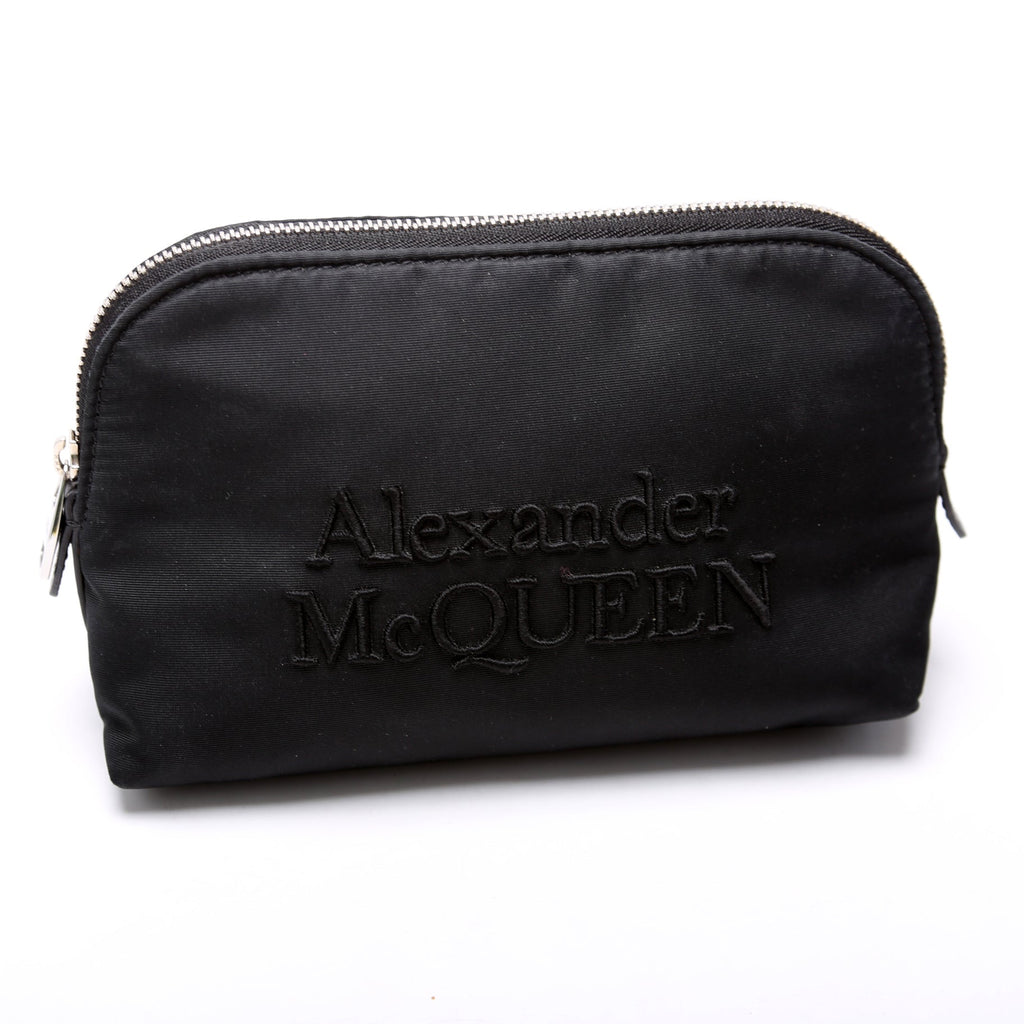 Logo Nylon Cosmetic Bag