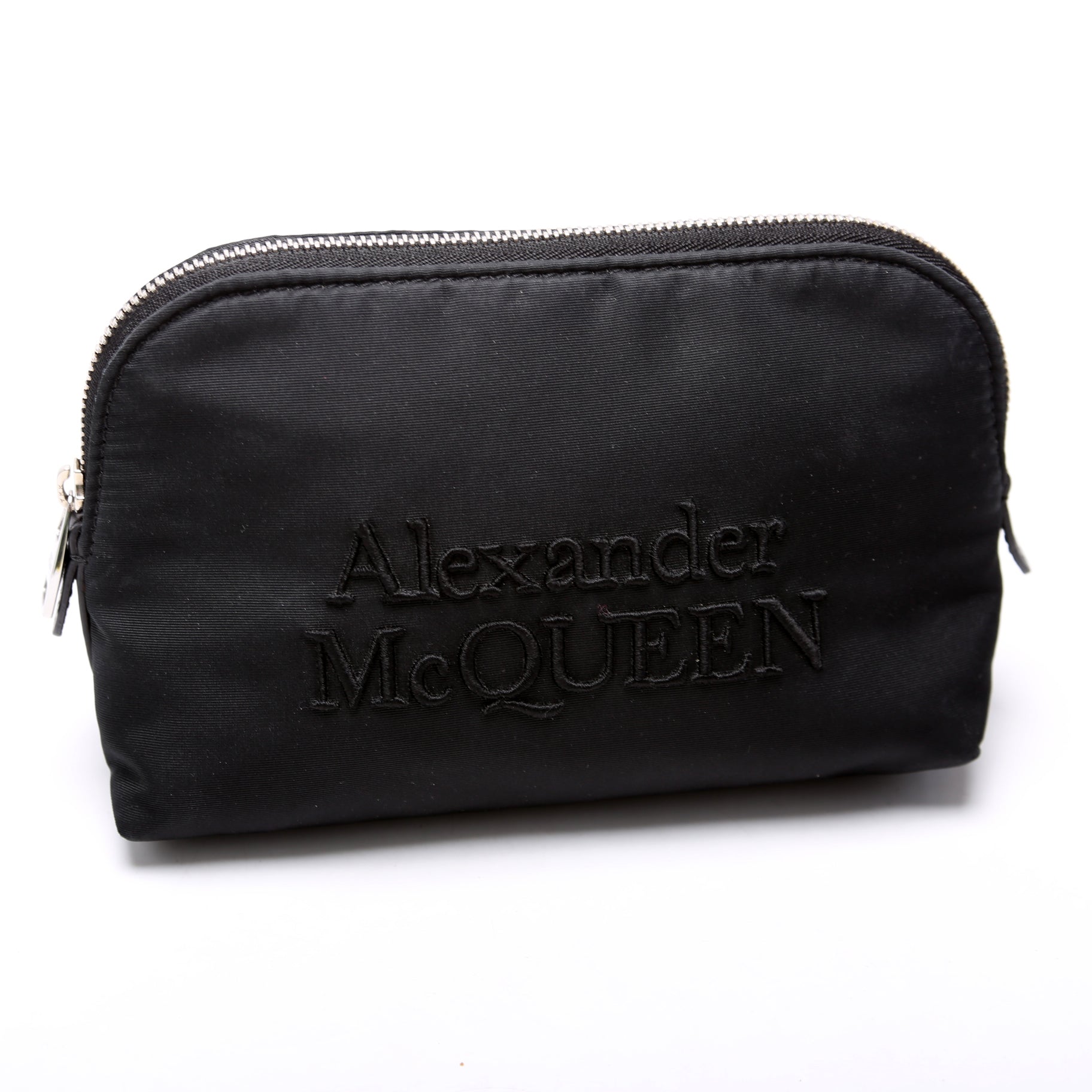 Logo Nylon Cosmetic Bag