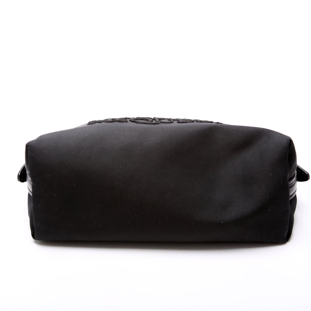 Logo Nylon Cosmetic Bag