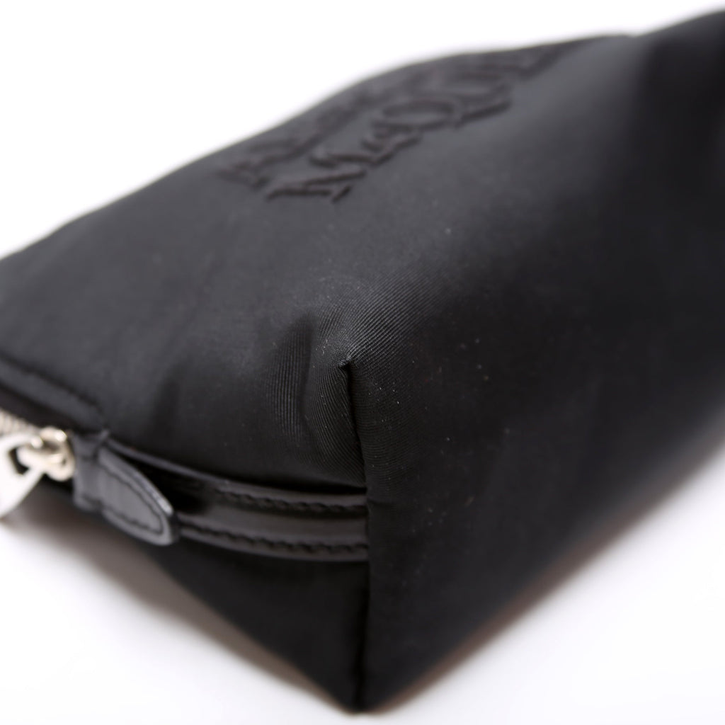 Logo Nylon Cosmetic Bag