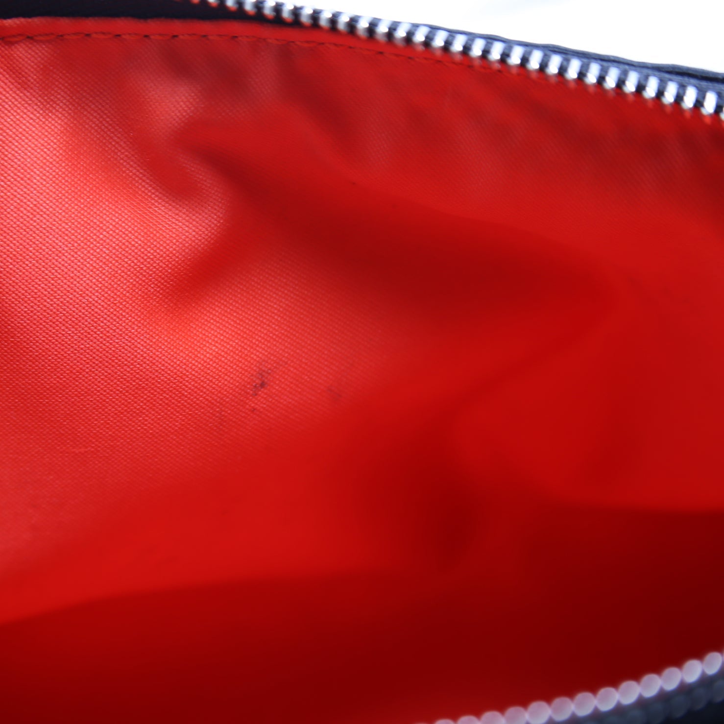 Logo Nylon Cosmetic Bag