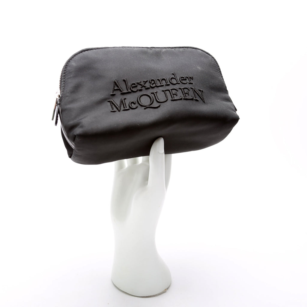 Logo Nylon Cosmetic Bag