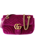 Marmont Shoulder Velvet Small Flap 443497