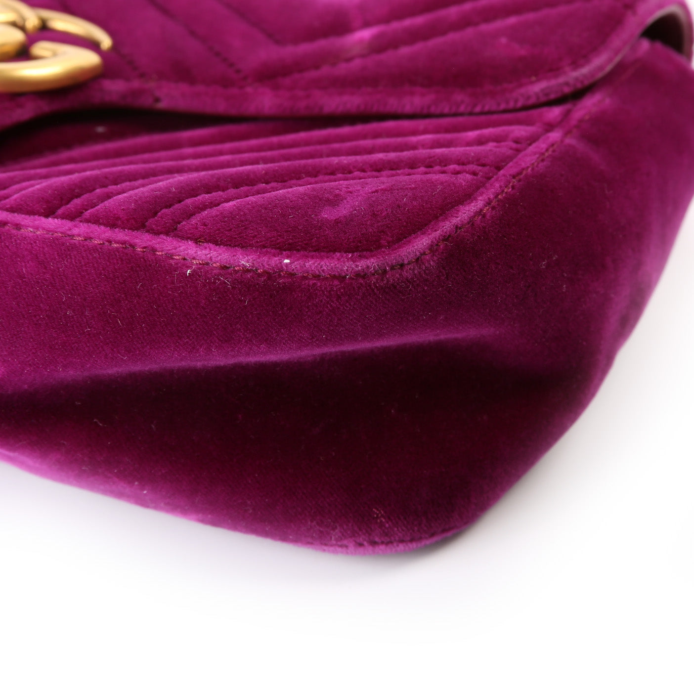 Marmont Shoulder Velvet Small Flap 443497