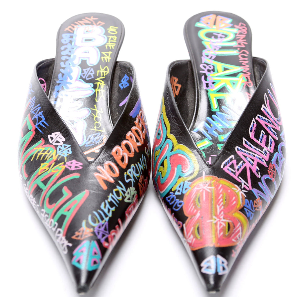 Graffiti Mules Size 37.5