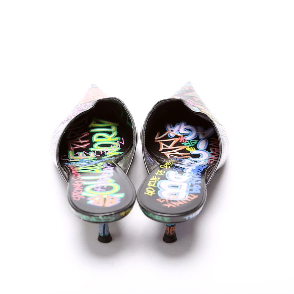 Graffiti Mules Size 37.5