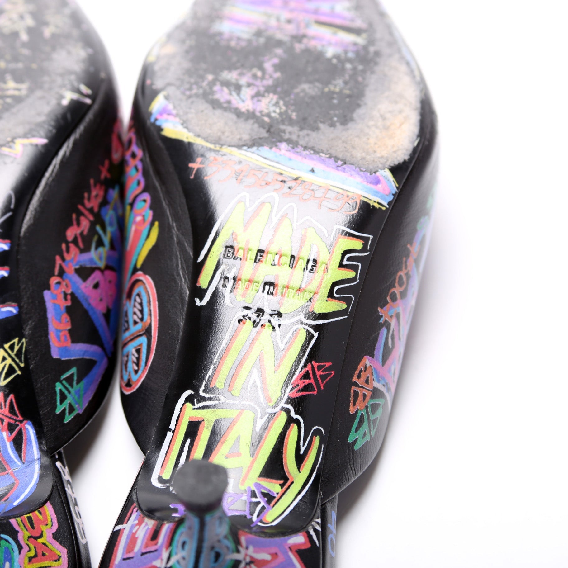 Graffiti Mules Size 37.5
